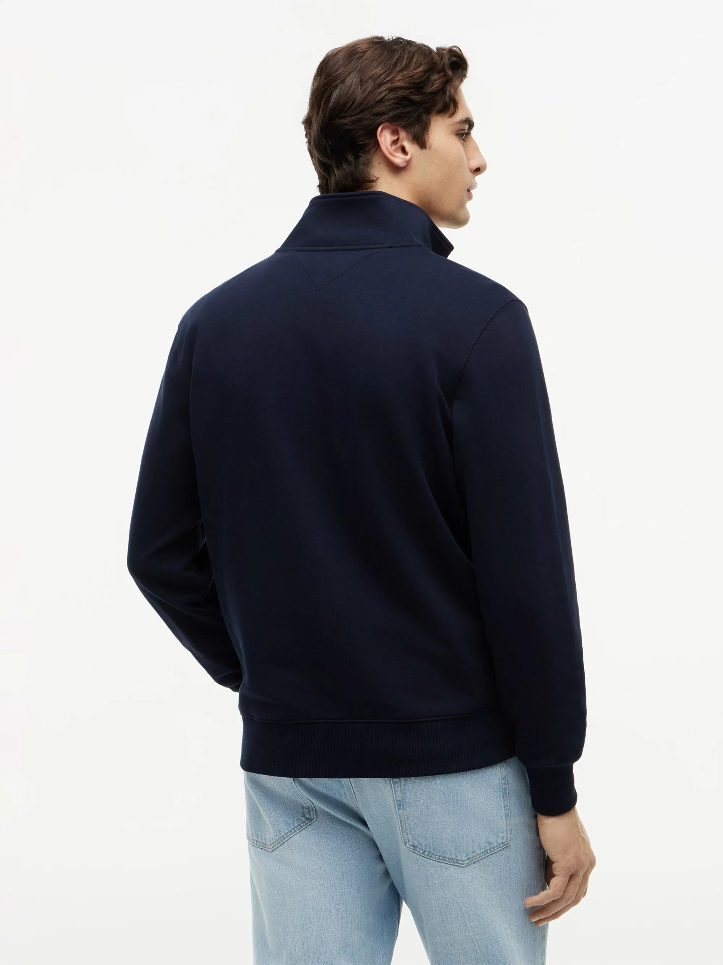 Essential Heritage 1/4 Zip Terry Knit – Elevated Essentials BL 1778142626_1202_019296_BLACK_alternate