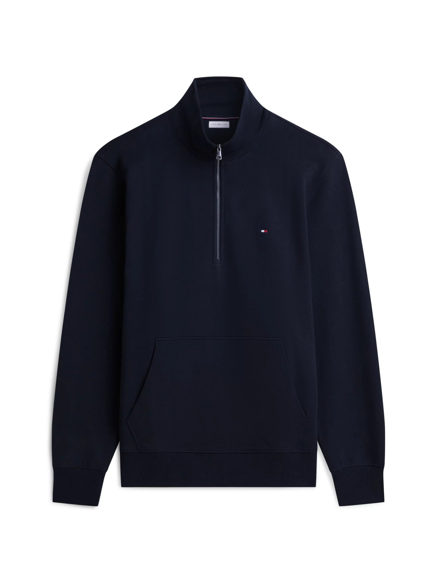 Essential Heritage 1/4 Zip Terry Knit – Elevated Essentials BL 1778142627_7375_019296_BLACK_alternate