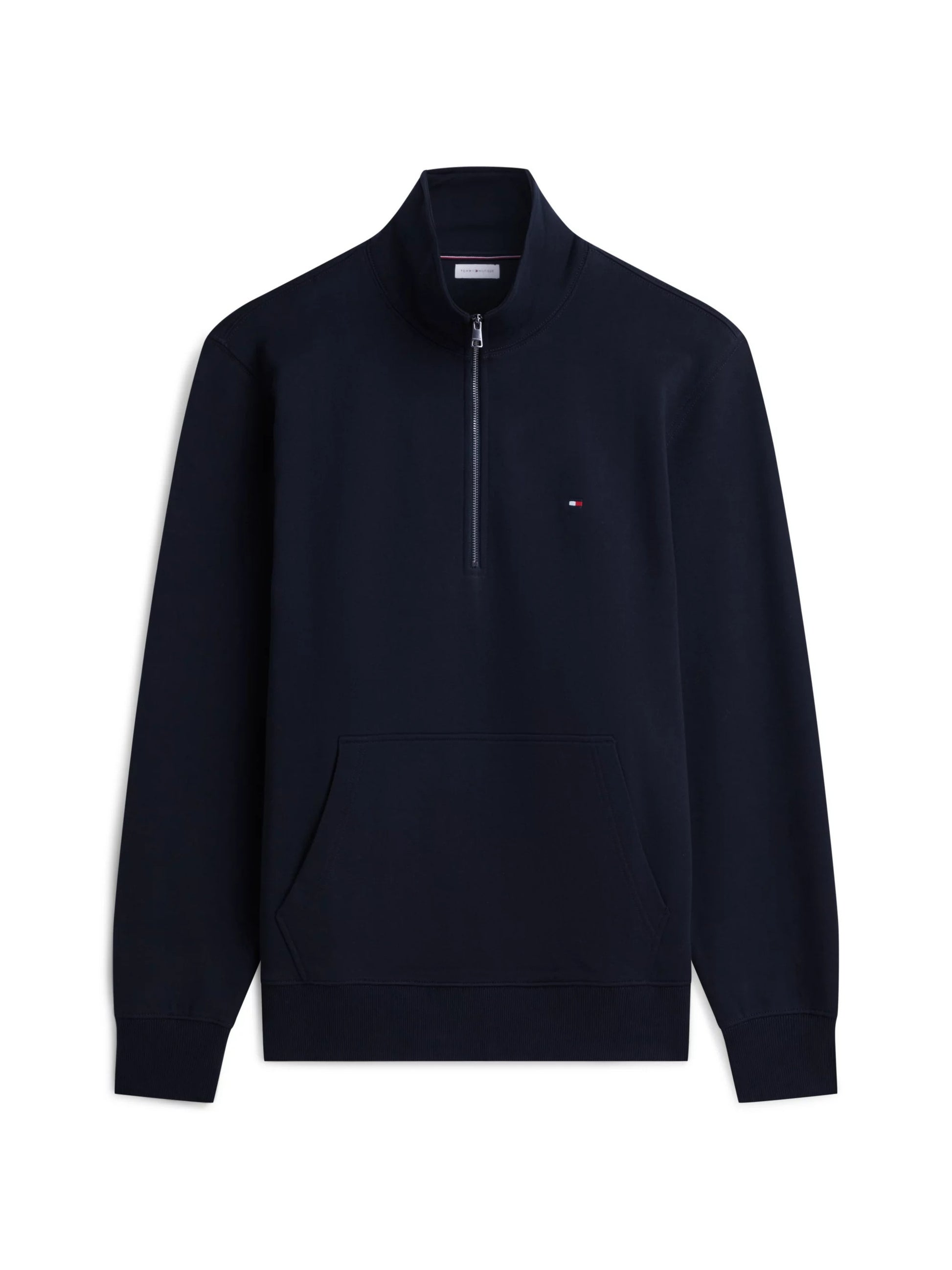 Essential Heritage 1/4 Zip Terry Knit – Elevated Essentials BL 1778142627_7375_019296_BLACK_alternate