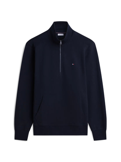Essential Heritage 1/4 Zip Terry Knit – Elevated Essentials BL 1778142627_7375_019296_BLACK_alternate