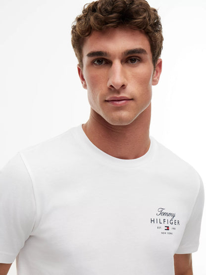 Script Stack Logo T-Shirt – 100% Regenerative Cotton WH26 1778143567_897_019299_WHITE