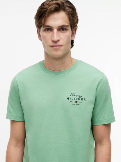 Script Stack Logo T-Shirt – 100% Regenerative Cotton GRE 26 1778143827_239_019300_GREEN_alternate