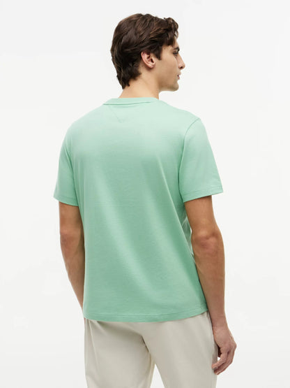 Essential Seasonal Regular Fit Solid Tee – 100% Regenerative Cotton-GREEN 1778144582_2264_019304_GREEN_alternate