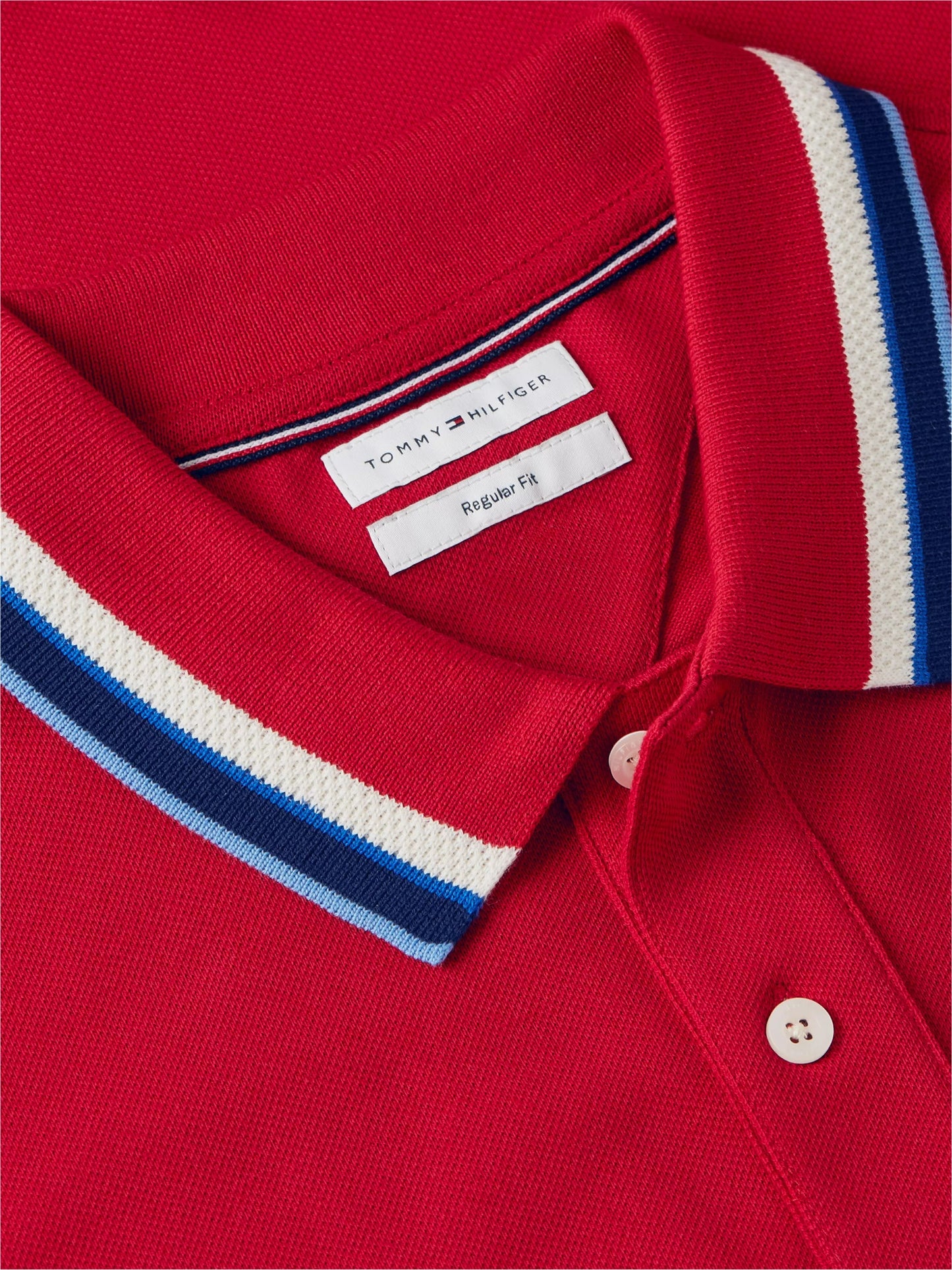 Contrast Collar & Cuff Organic Polo – Summer Red 26 1778144870_1518_019305_RED_alternate