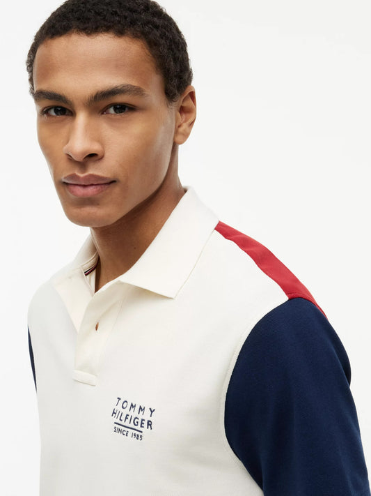 RWB Colorblock Heritage Polo – Organic Cotton Stretch Pique-IV 1778146488_7119_019326_IVORY