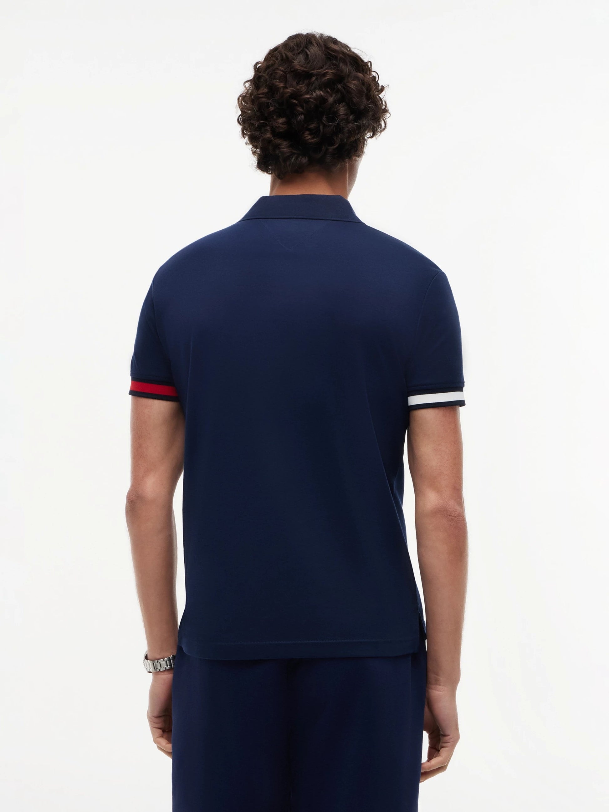 RWB Cuff Liquid Cotton Slim Polo-CARBON NAVY 1778155197_4724_019162_CARBON_NAVY_alternate