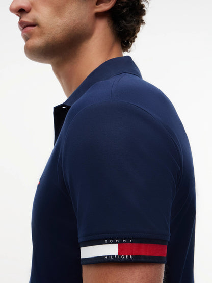 RWB Cuff Liquid Cotton Slim Polo-CARBON NAVY 1778155198_1391_019162_CARBON_NAVY_alternate