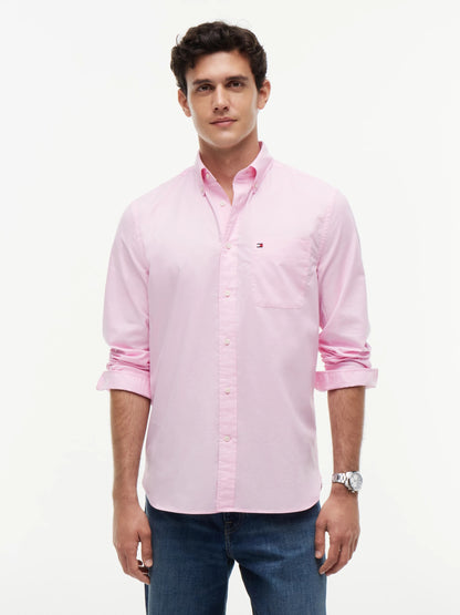Lightweight Oxford Solid Shirt – Regenerative Cotton & Flex Stretch 1778155569_8382_019163_ROSE_alternate