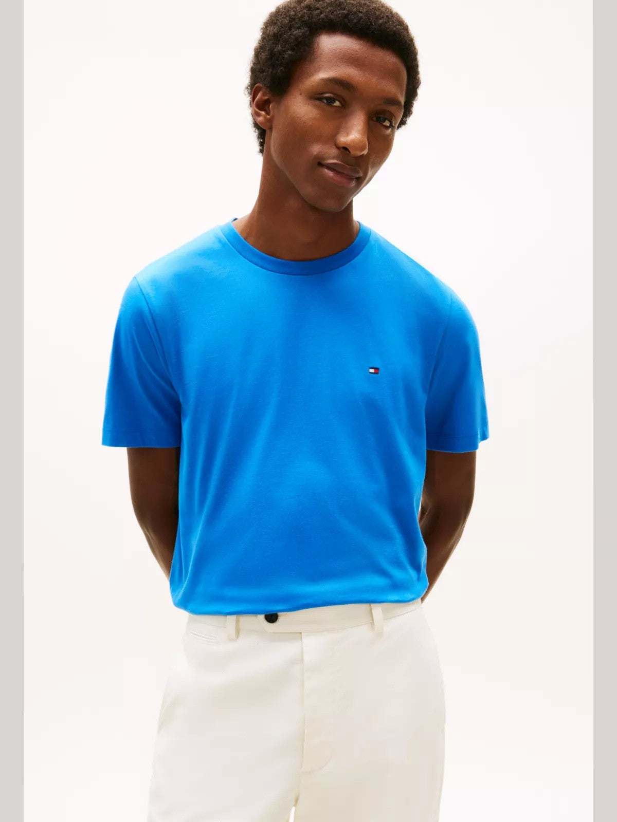 Essential Seasonal Regular Fit Tee – 100% Regenerative Cotton-BLUE 1778159755_4014_019168_BLUE_alternate