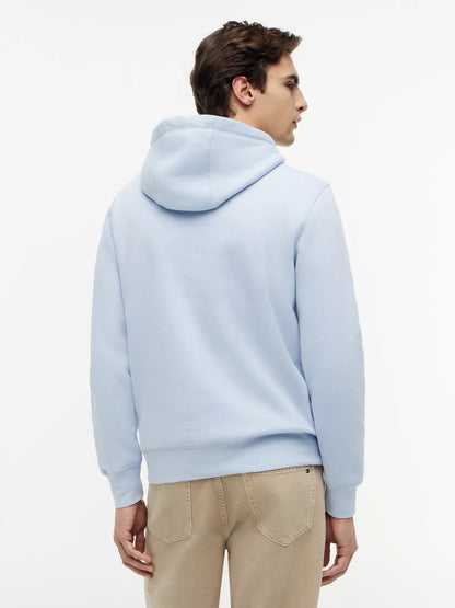 Tommy Logo Flex Fleece Hoody – Transitional Organic Cotton 1778160688_2122_019171_SKY_alternate