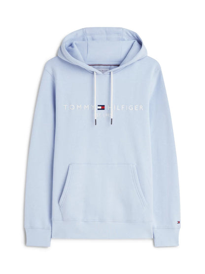 Tommy Logo Flex Fleece Hoody – Transitional Organic Cotton 1778160689_2159_019171_SKY_alternate