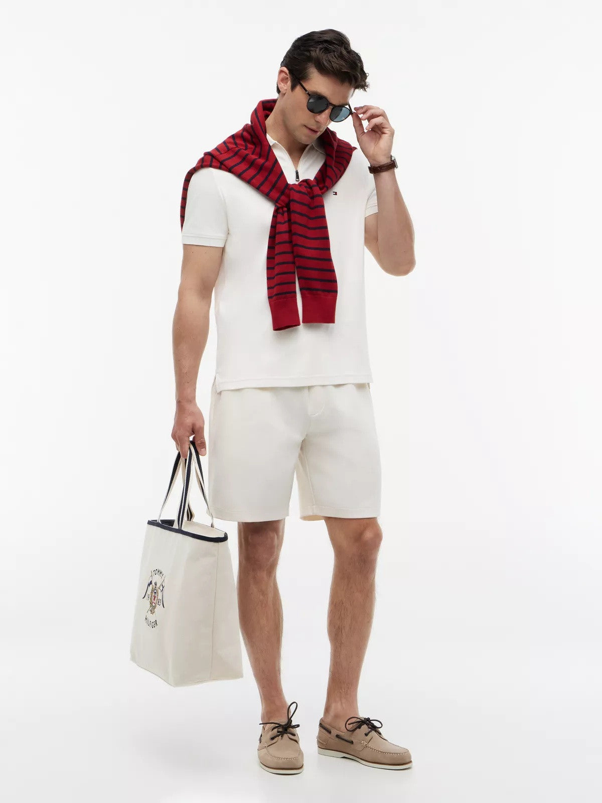 Liquid Touch Interlock Zip Polo – Signature Sportswear-IVORY 1778161081_4308_019172_IVORY_alternate