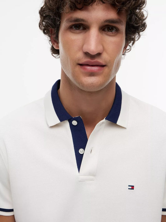 Contrast Colorblock Regular Polo – Spring 2026-IVORY 1778161382_2402_019173_IVORY