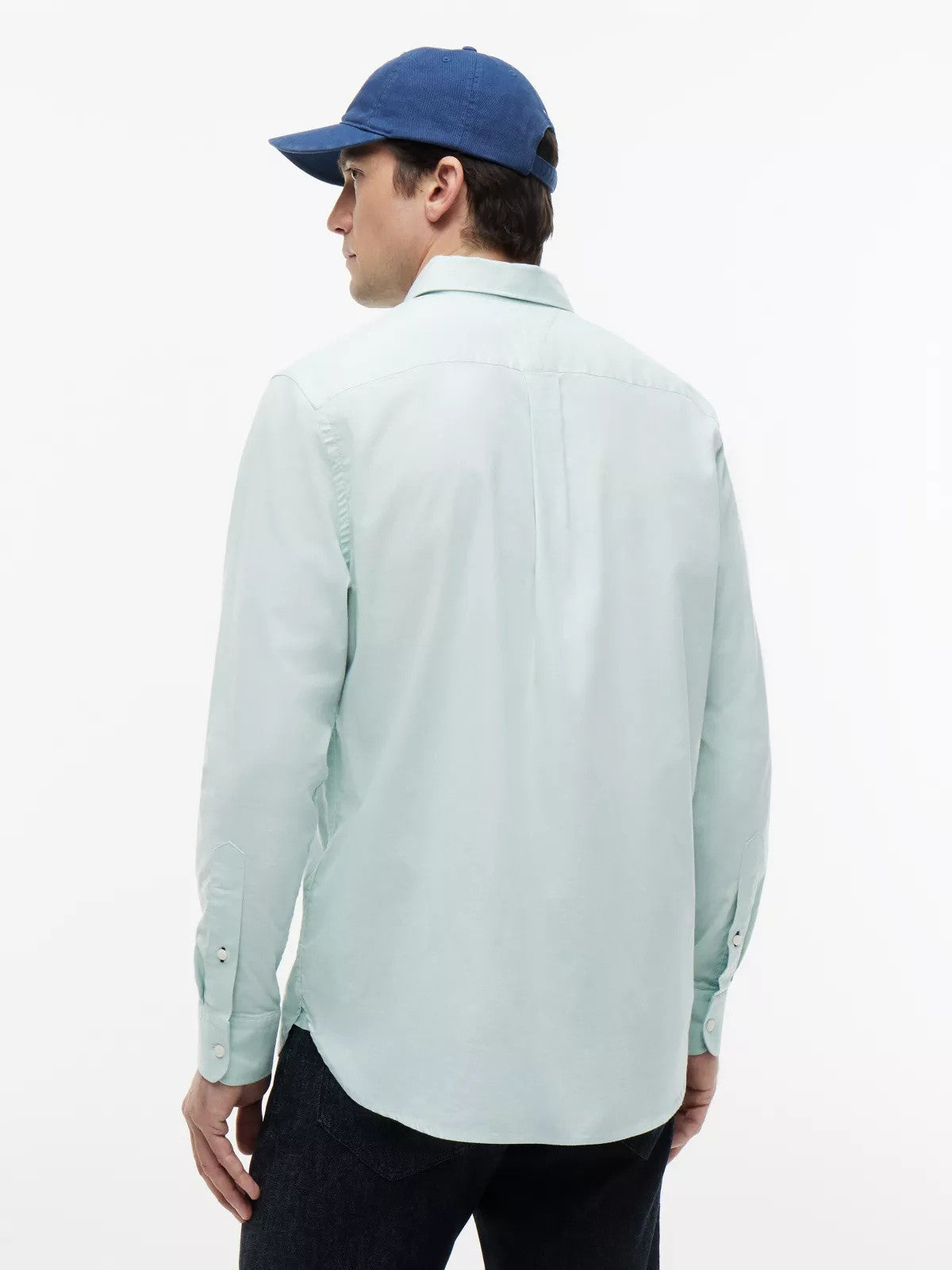 Lightweight Oxford Solid Shirt – Spring 2026-MINT 1778161685_8079_019177_MINT_alternate