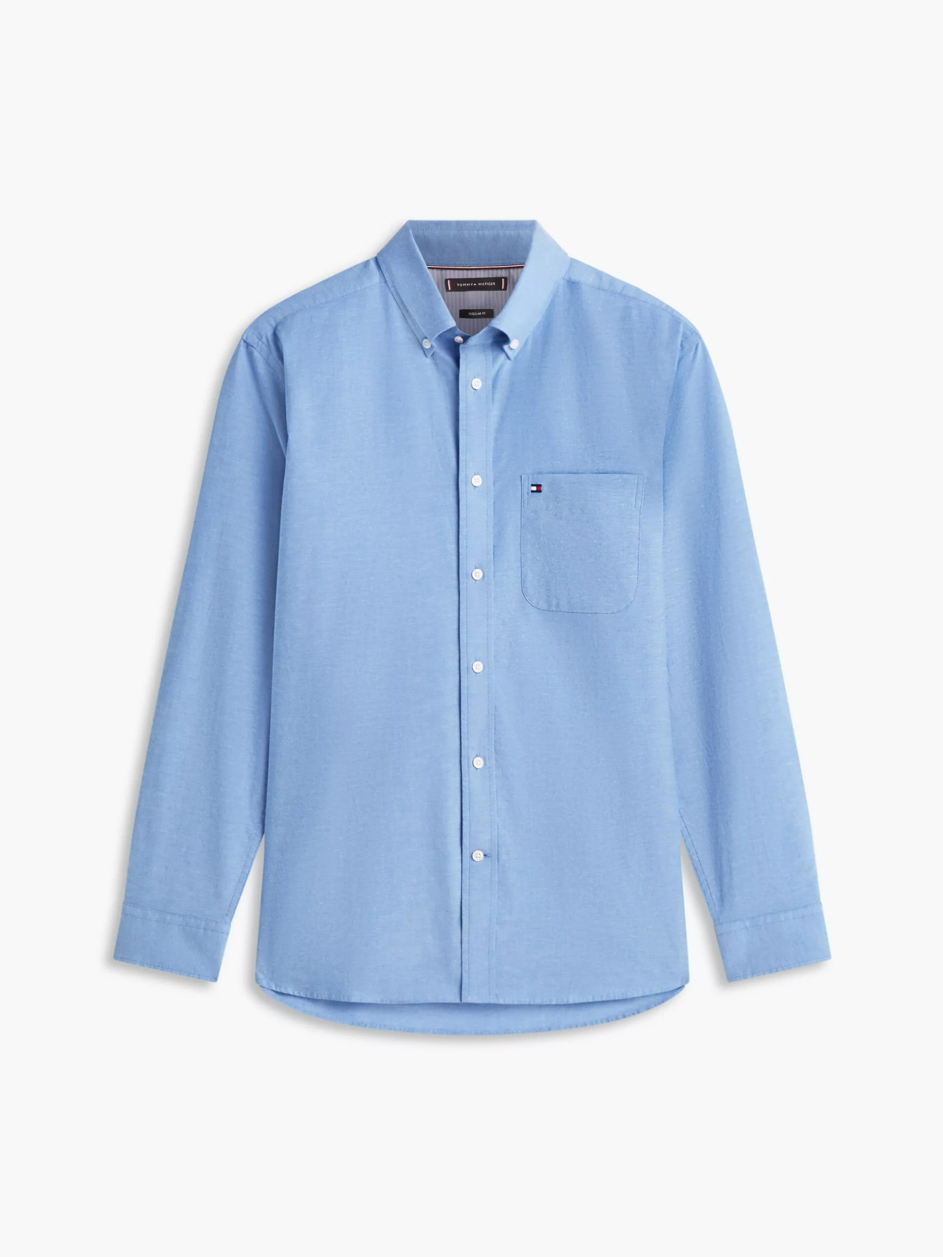 Slim Fit Lightweight Oxford Shirt – Regenerative Cotton-SLATE BLUE/W 1778229105_7838_019157_SLATE_BLUEW_alternate