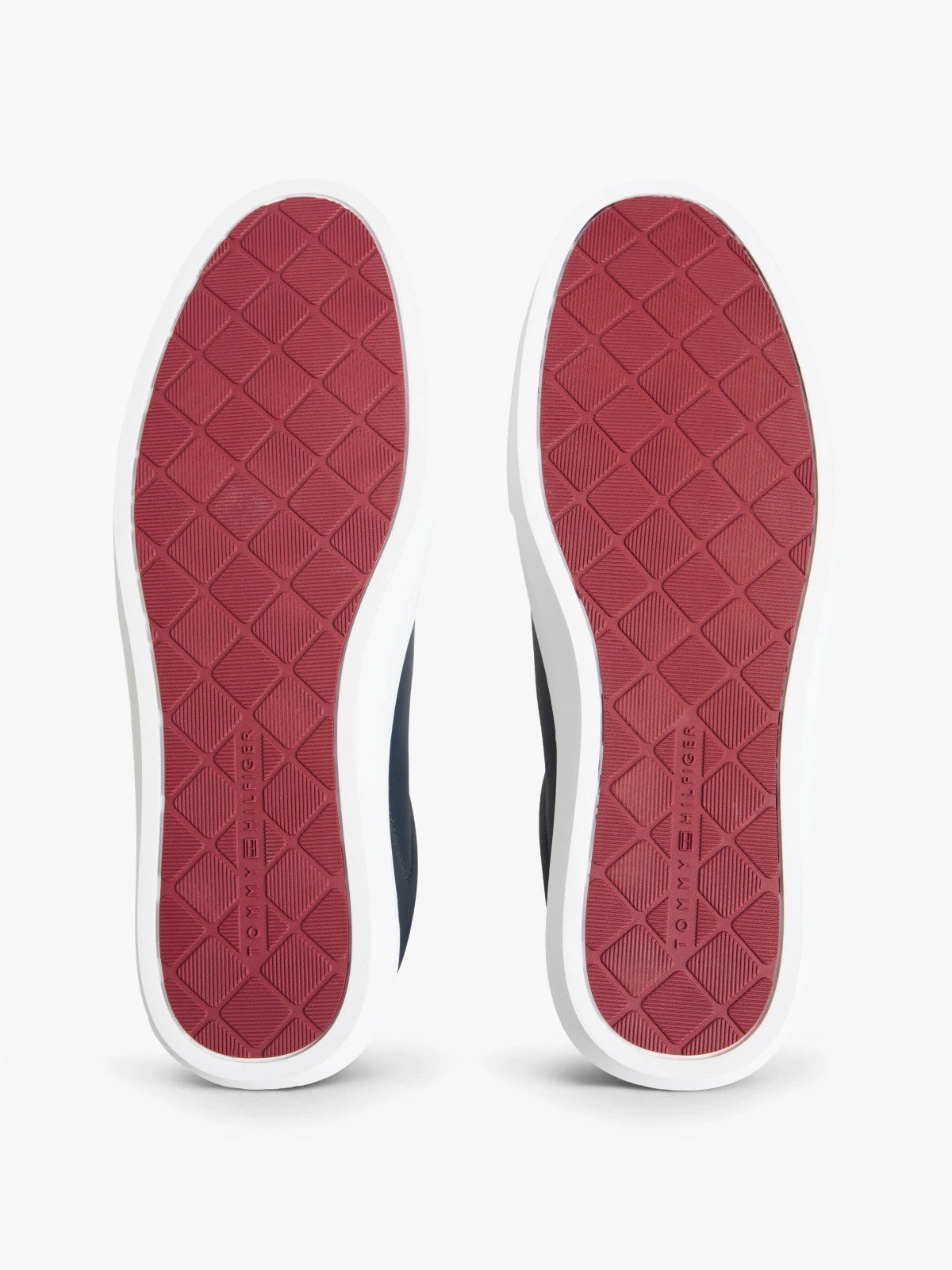 Tommy Hilfiger Premium Leather Cupsole Trainers-DESERT SKY 1778488788_9168_019145_DESERT_SKY_alternate