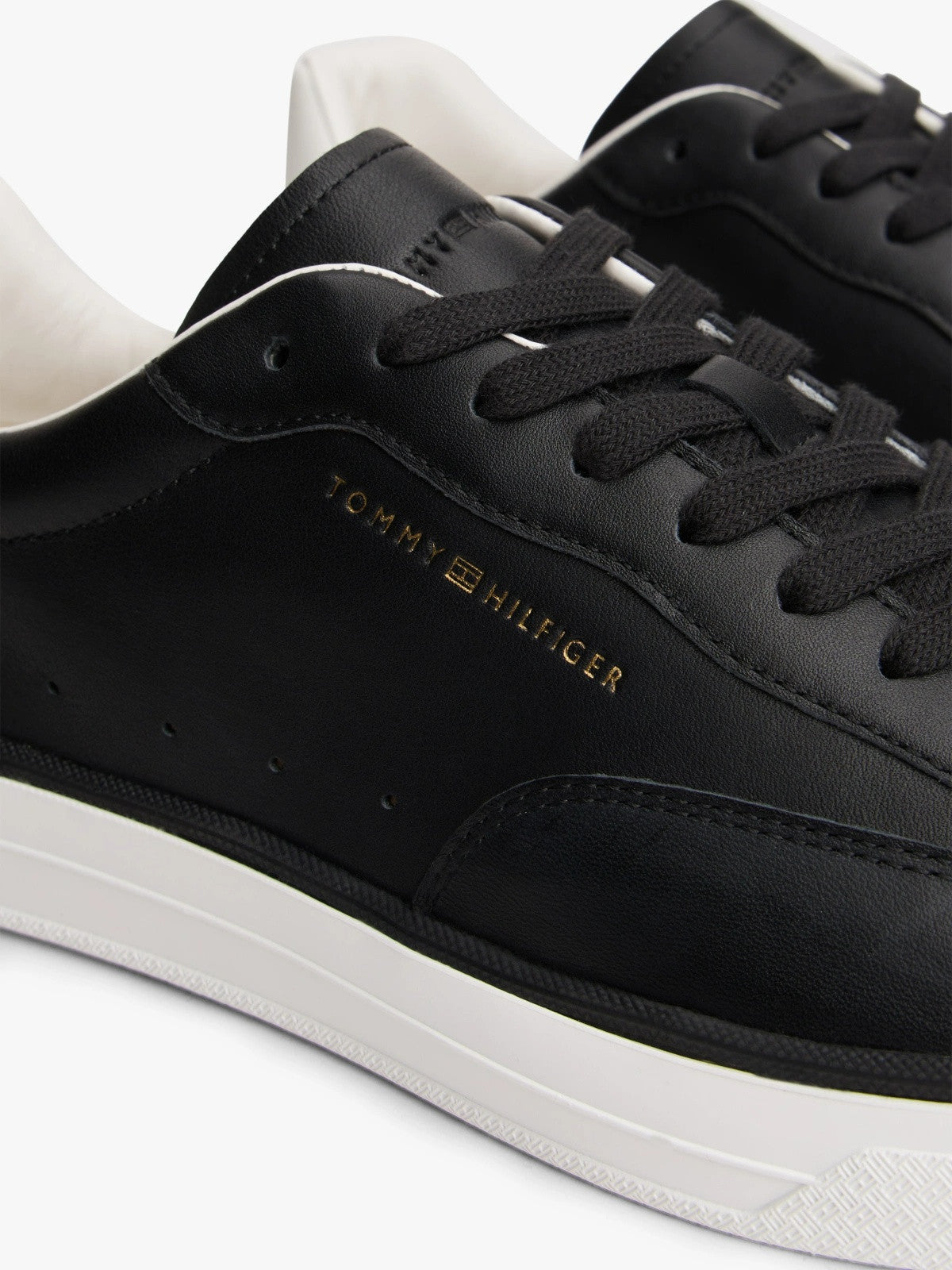 Tommy Hilfiger Luxe Metallic Logo Napa Leather Trainers-DESERT SKY 1778490148_0744_019144_DESERT_SKY_alternate