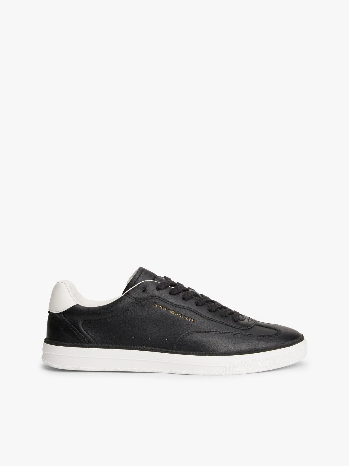 Tommy Hilfiger Luxe Metallic Logo Napa Leather Trainers-DESERT SKY 1778490148_9413_019144_DESERT_SKY_alternate