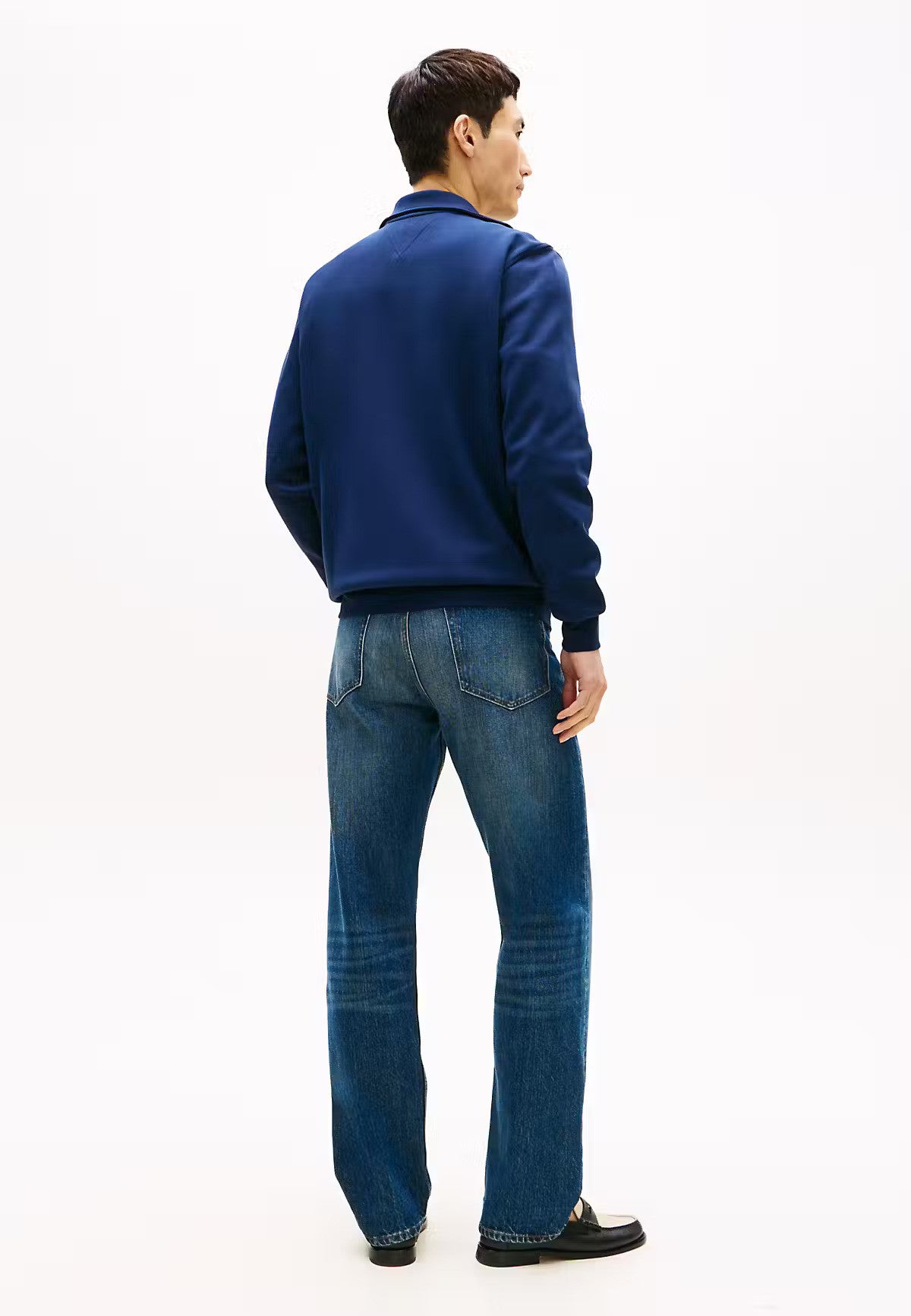 Tommy Hilfiger Essential Intechno Mix Zip-Thru Hoodie - Blue-CARBON NAVY 1778492347_9335_019083_CARBON_NAVY_alternate