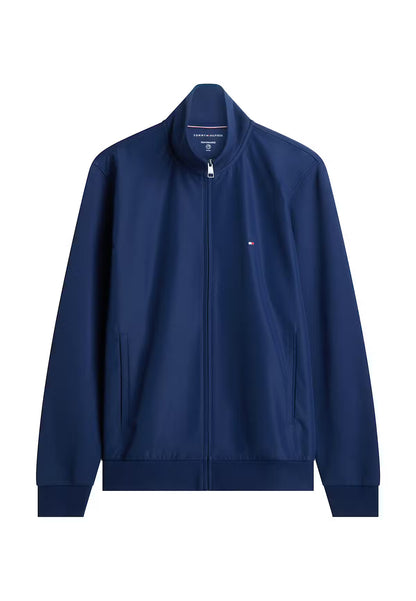 Tommy Hilfiger Essential Intechno Mix Zip-Thru Hoodie - Blue-CARBON NAVY 1778492348_2996_019083_CARBON_NAVY_alternate