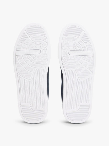 Tommy Hilfiger Logo Knit Court Trainers - Desert Sky-DESERT SKY 1778585816_03_019068_DESERT_SKY_alternate