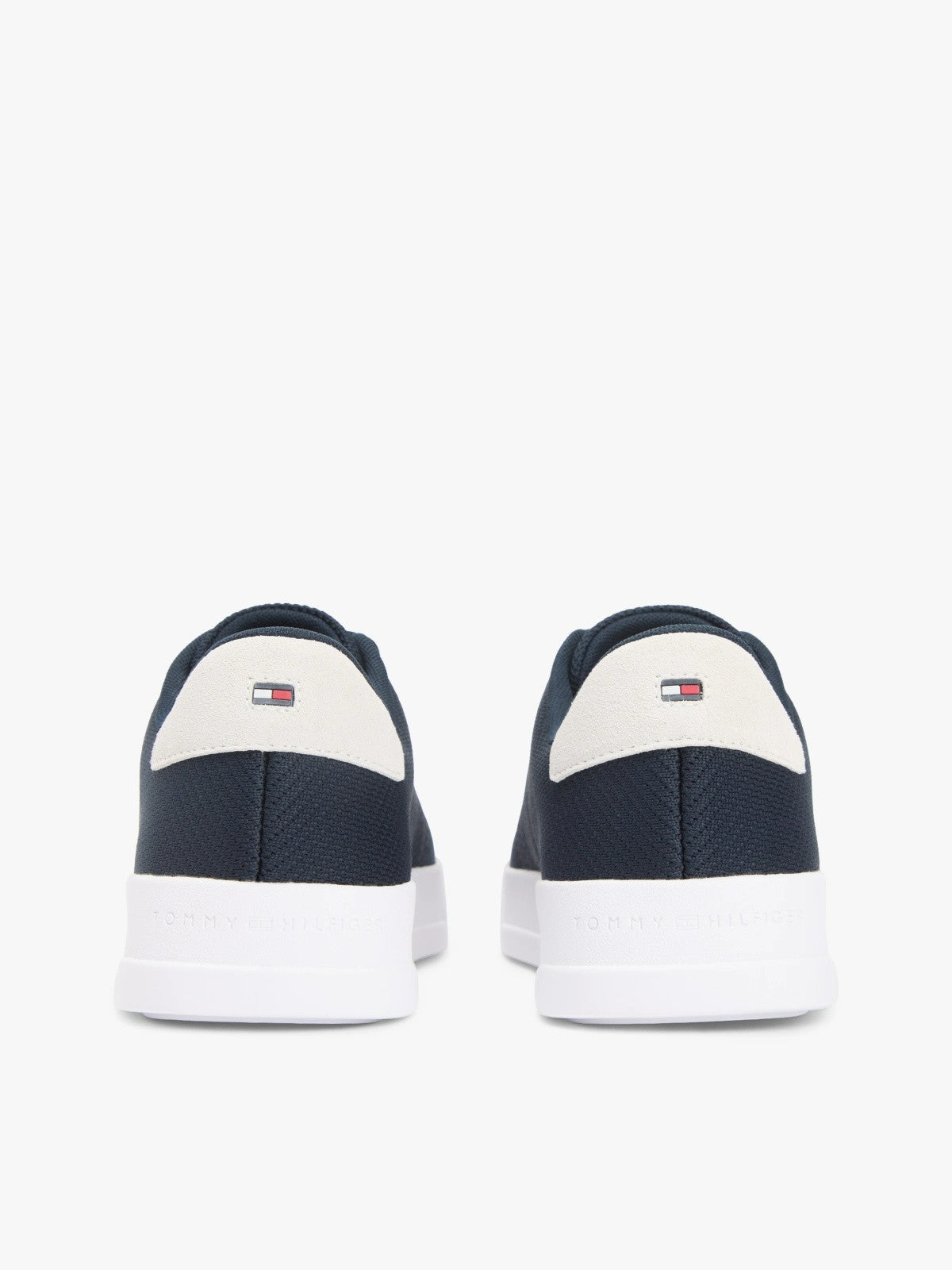 Tommy Hilfiger Logo Knit Court Trainers - Desert Sky-DESERT SKY 1778585816_3232_019068_DESERT_SKY_alternate