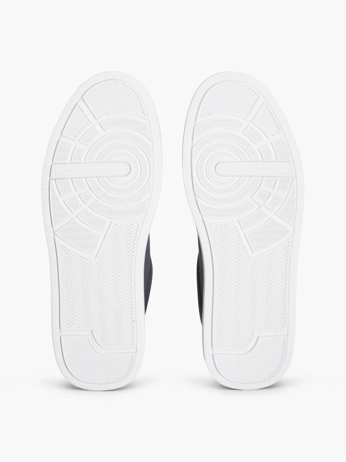 Tommy Hilfiger Logo Court Trainers With Leather - Desert Sky-DESERT SKY 1778587829_6185_019063_DESERT_SKY_alternate