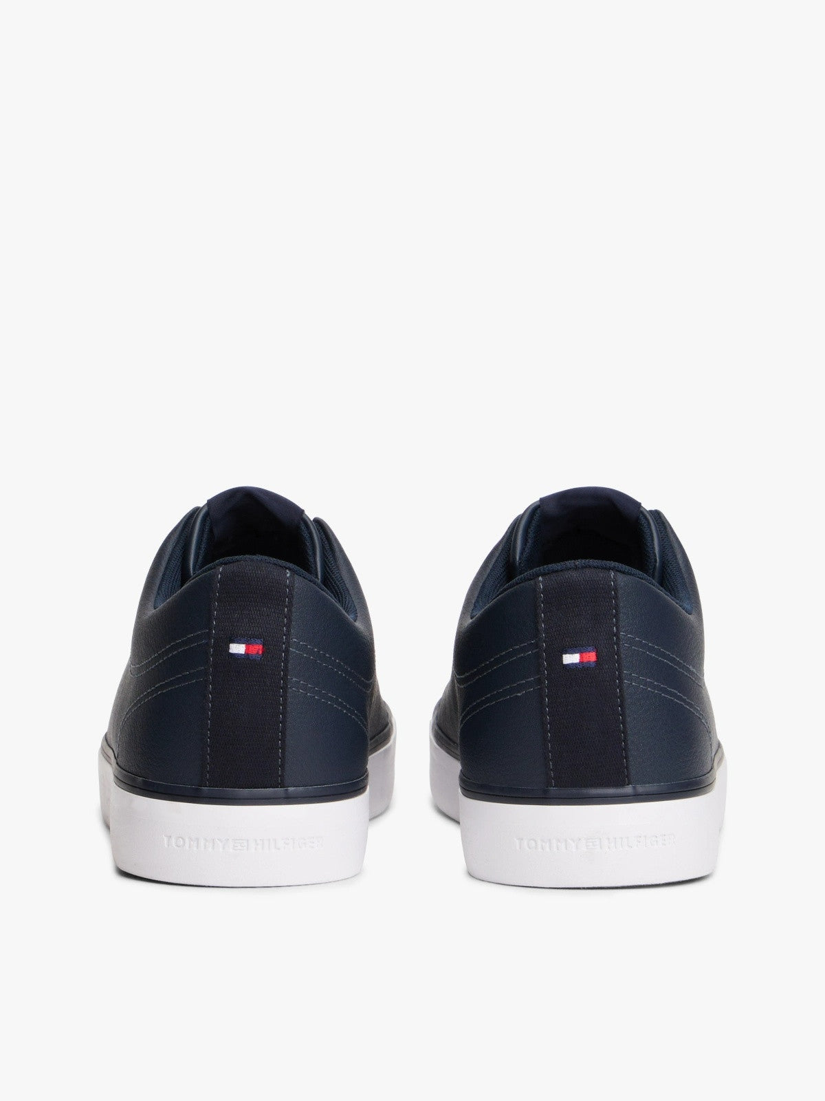 Tommy Hilfiger Logo Canvas Trainers - Desert Sky-DESERT SKY 1778588401_2323_019049_DESERT_SKY_alternate