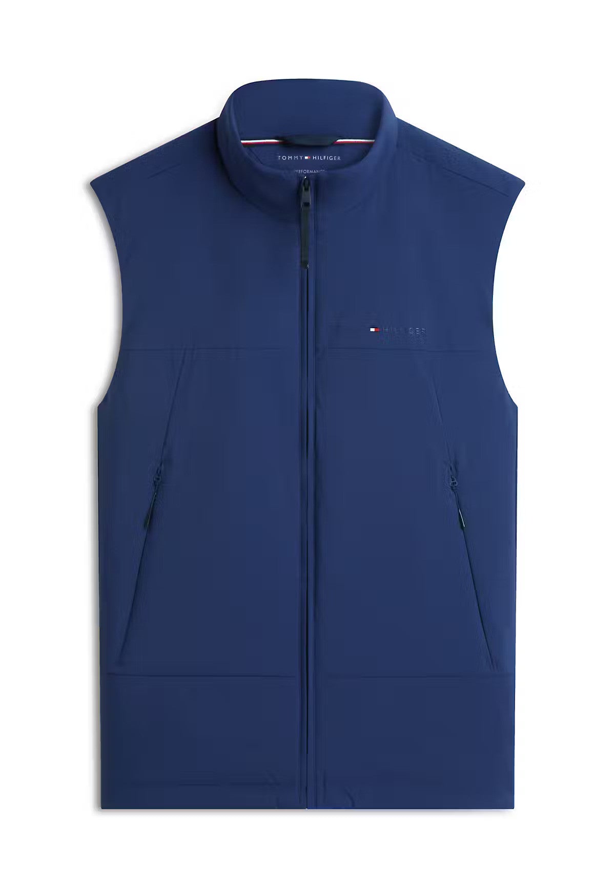 Tommy Hilfiger Lightweight Nylon Vest - Blue-CARBON NAVY 1778589047_7738_019037_CARBON_NAVY_alternate