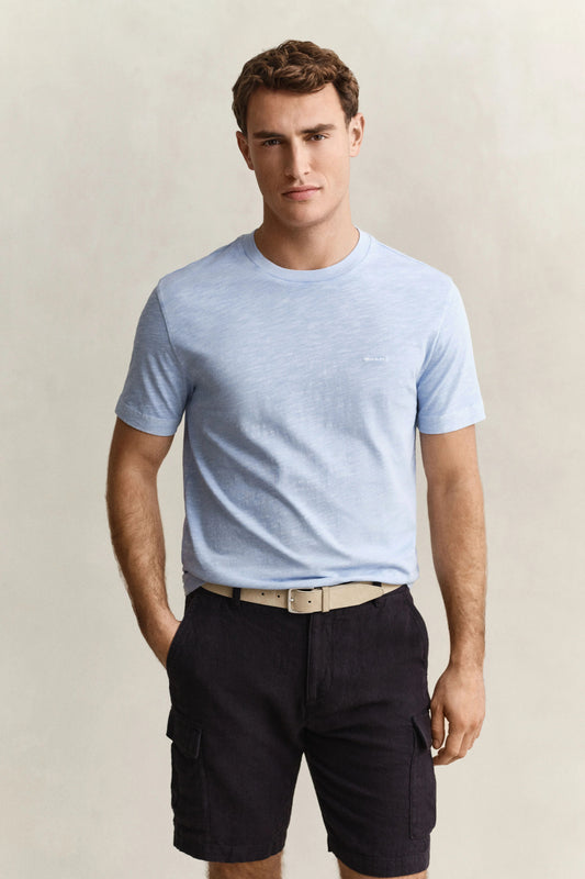 GANT Washed T-Shirt - Fresh Blue XXL 1778746108_6172_019363_457