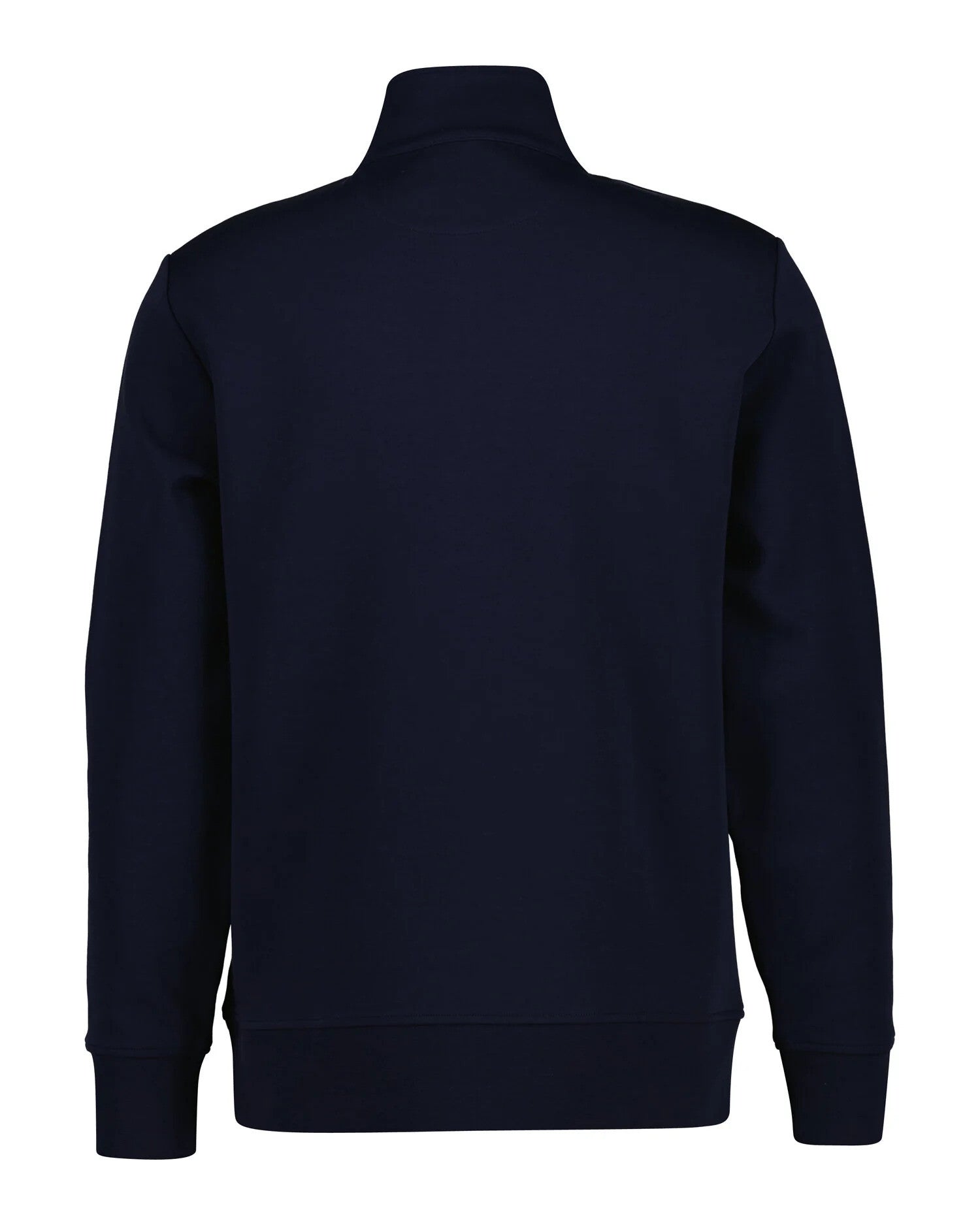 GANT Cotton Polyester Blend Crew Neck Pullover - Evening Blue 1778747245_367_018900_EVENING_BLUE_alternate