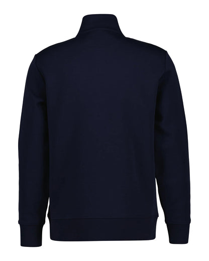GANT Cotton Polyester Blend Crew Neck Pullover - Evening Blue 1778747245_367_018900_EVENING_BLUE_alternate