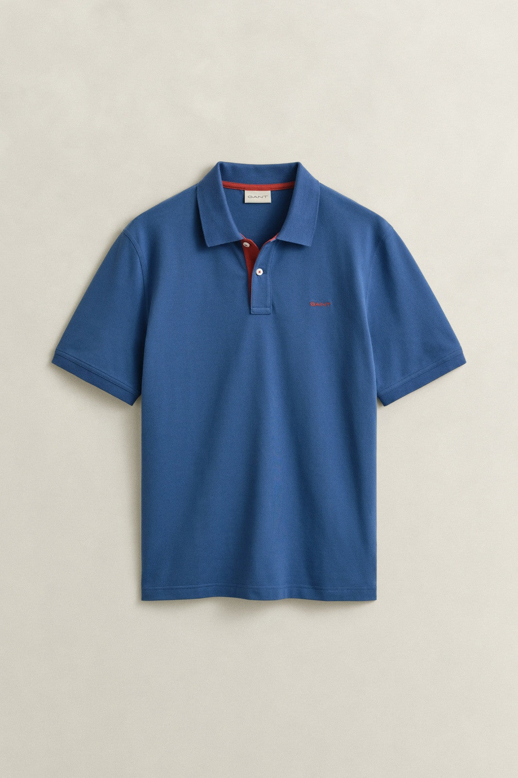 GANT Contrast Piqué Polo Shirt - Vintage Blue 1778831285_5595_018898_VINTAGE_BLUE_alternate