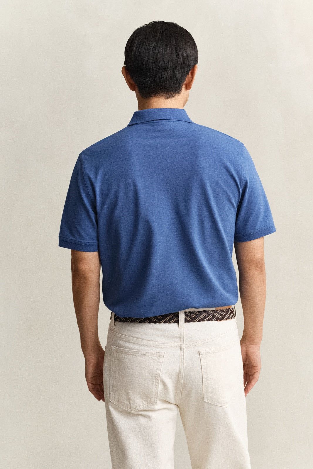 GANT Contrast Piqué Polo Shirt - Vintage Blue 1778831286_4693_018898_VINTAGE_BLUE_alternate