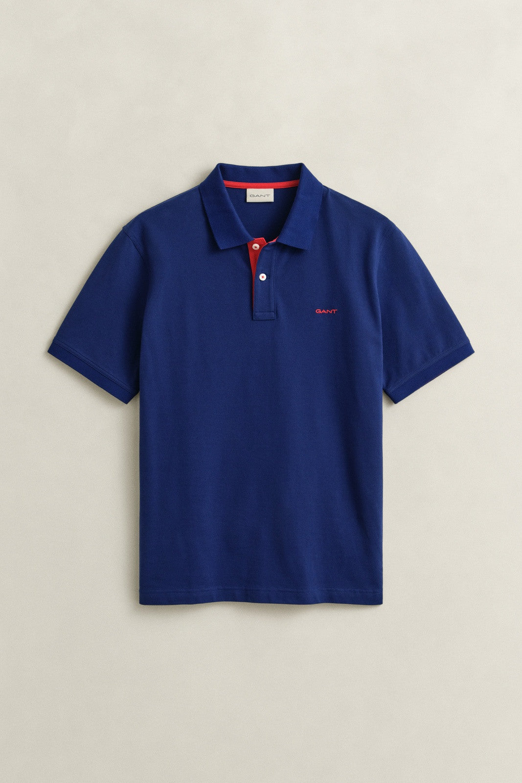GANT Contrast Piqué Polo Shirt - Rich Navy 1778833719_1661_018881_RICH_NAVY_alternate
