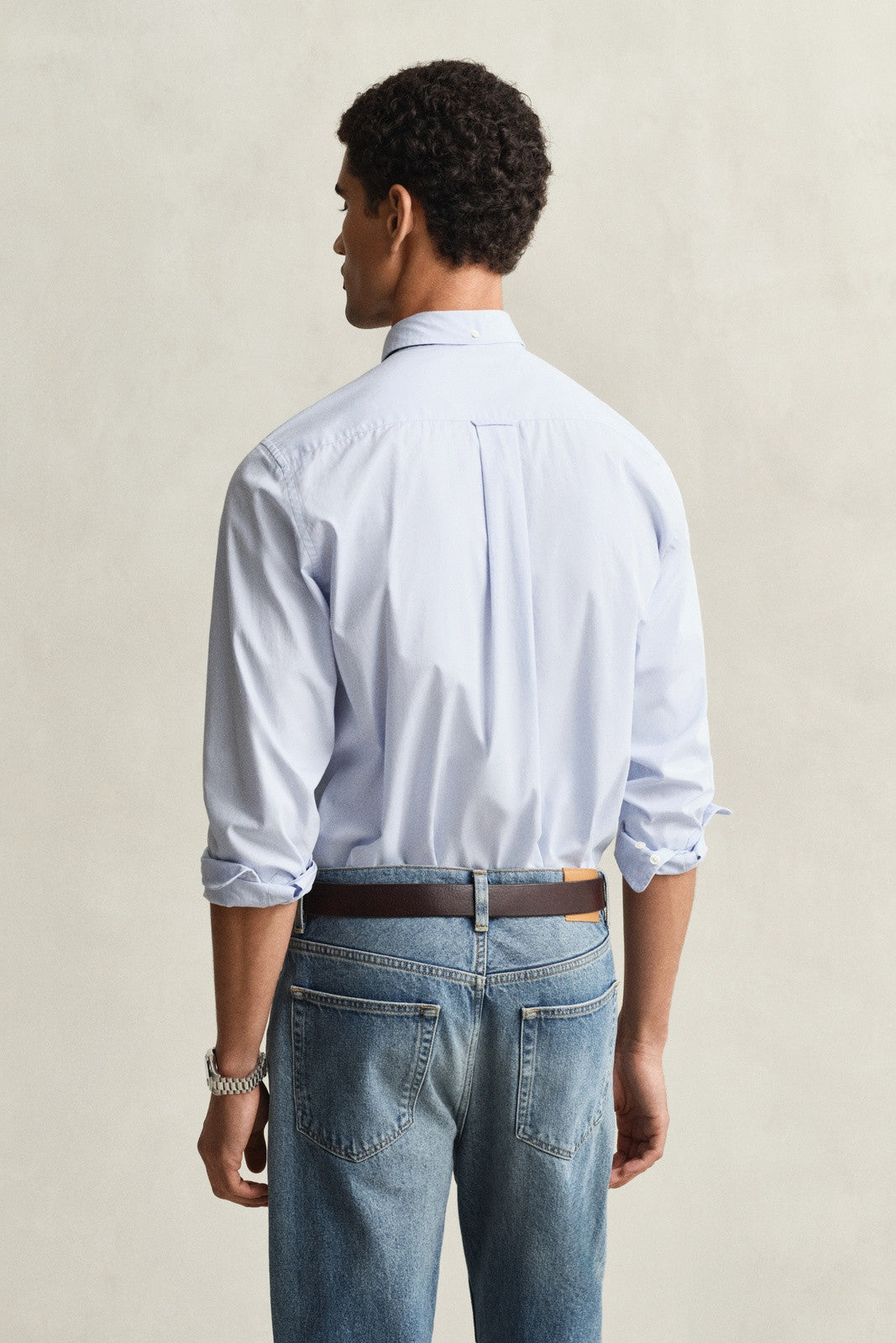 GANT Regular Fit Classic Poplin Shirt - Light Blue 1778834974_6606_018888_LIGHT_BLUE_alternate