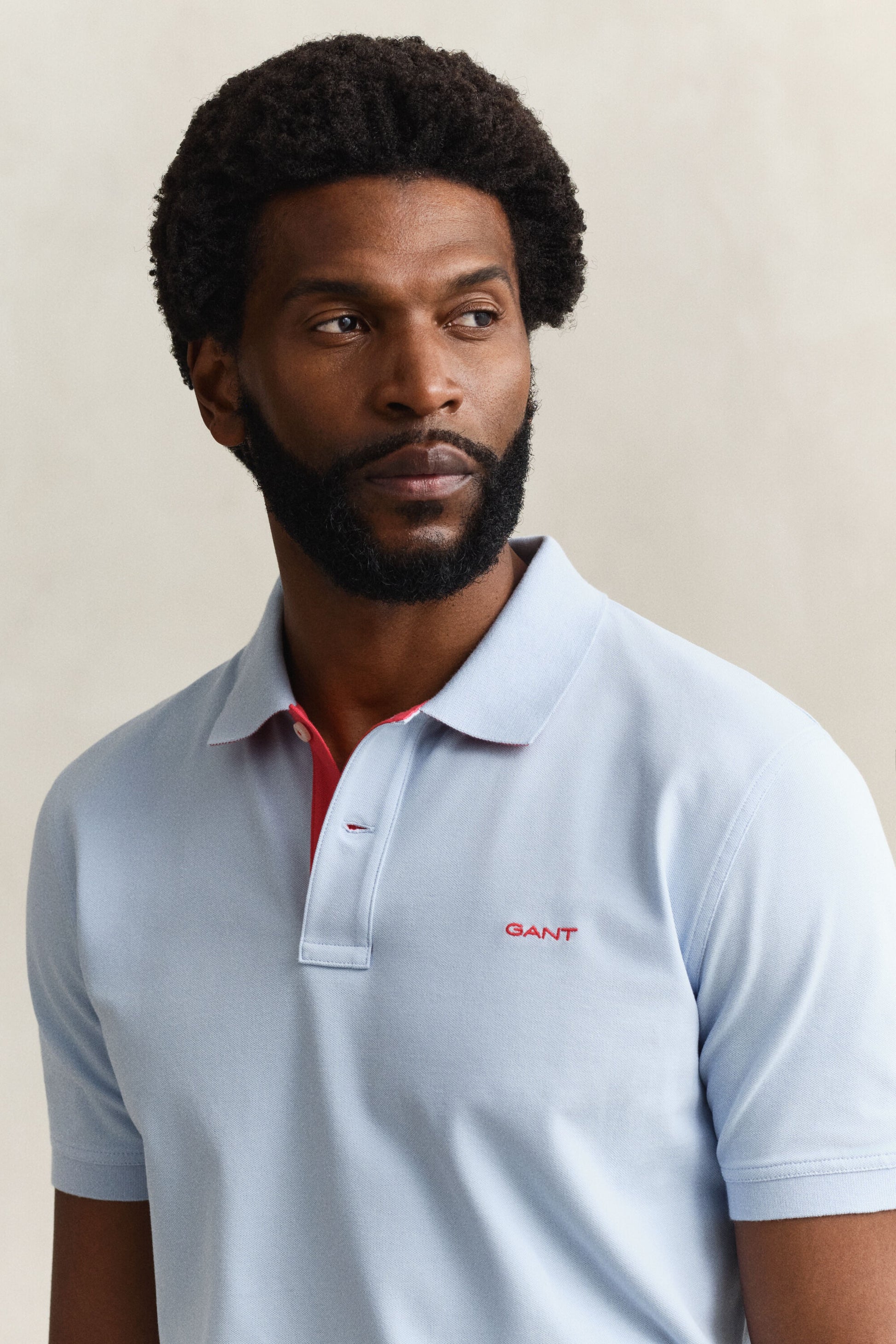 GANT Contrast Piqué Polo Shirt - Fresh Blue-LIGHT BLUE 1779090570_0588_018897_LIGHT_BLUE
