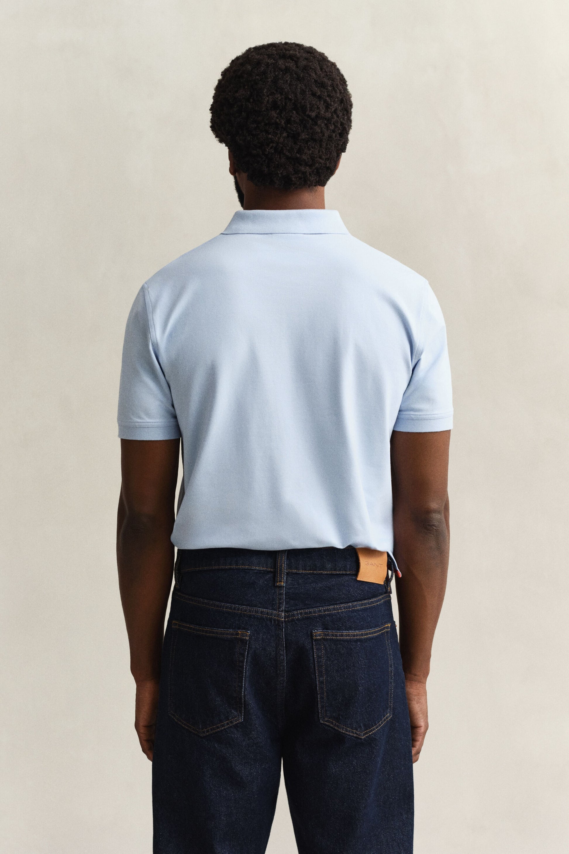 GANT Contrast Piqué Polo Shirt - Fresh Blue-LIGHT BLUE 1779090579_2603_018897_LIGHT_BLUE_alternate