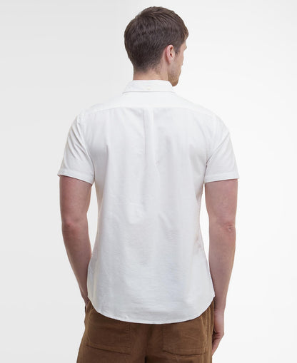 Barbour Oxtown Oxford Tailored Short-Sleeved Shirt - White 1779091726_0805_018522_WHITE_alternate