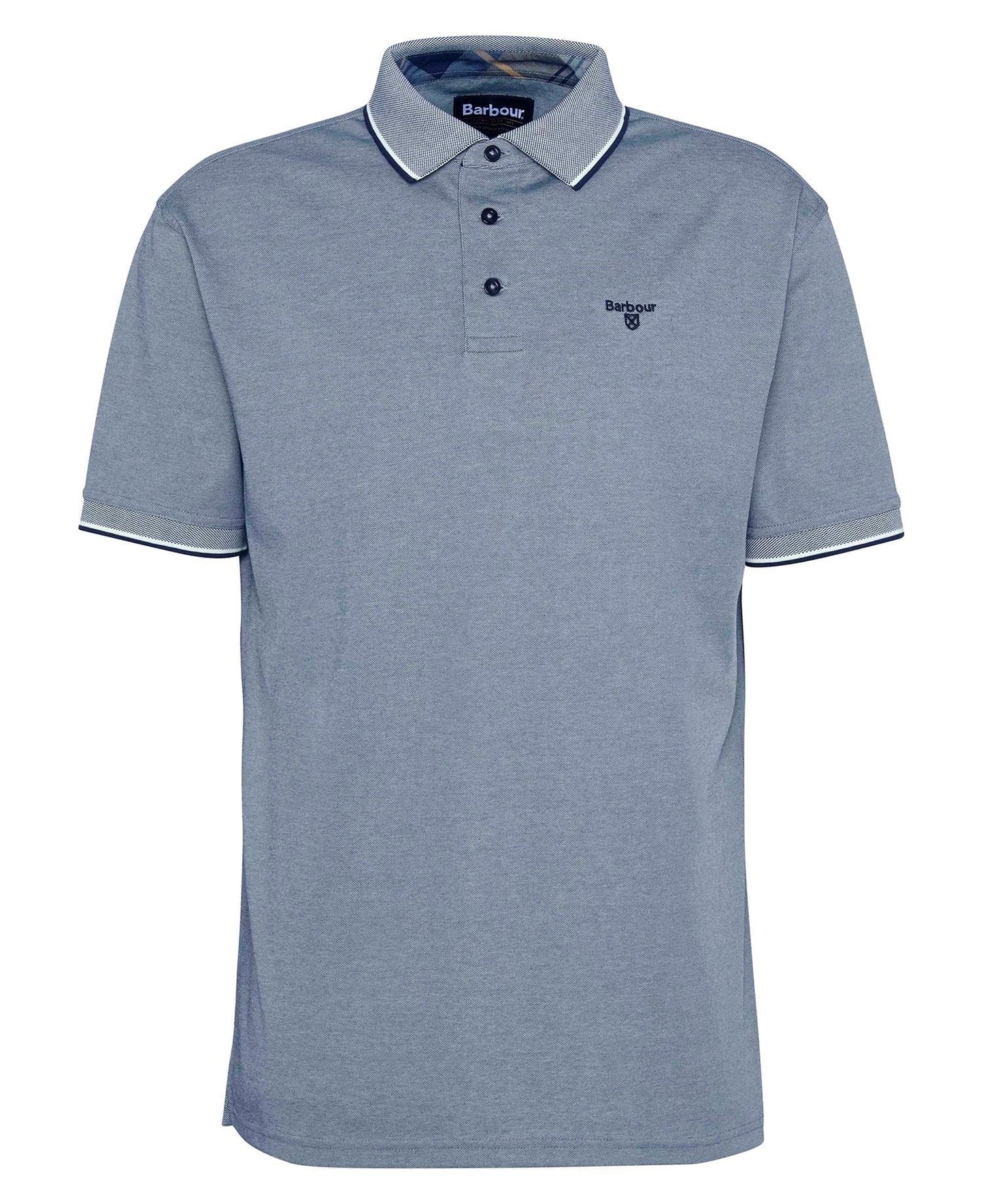 Barbour Heydon Performance Short-Sleeved Polo Shirt - Navy-NAVY 1779092499_1397_018776_NAVY_alternate