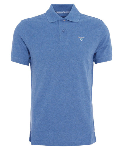 Barbour Tartan Piqué Polo Shirt-CHAMBRAY 1779176474_4319_018780_CHAMBRAY_alternate