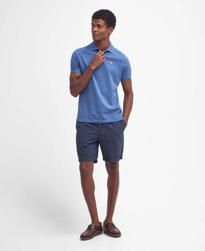 Barbour Tartan Piqué Polo Shirt-CHAMBRAY 1779176474_7506_018780_CHAMBRAY_alternate