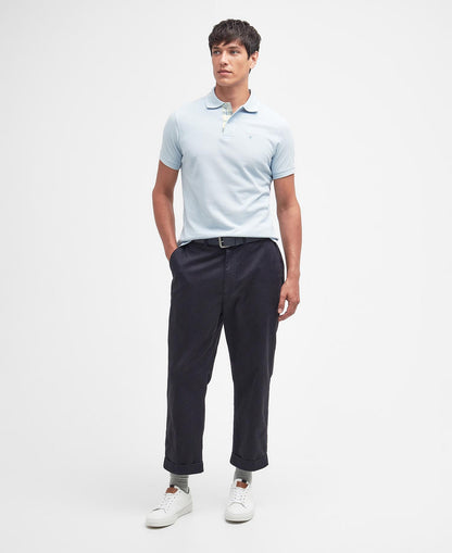 Barbour Tartan Piqué Polo Shirt - Blue 1779176625_7697_018781_LIGHT_BLUE_alternate