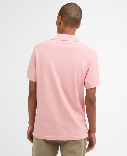Barbour Tartan Piqué Polo Shirt -CORAL 1779178676_019153_CORAL_alternate