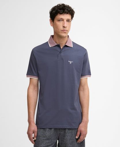 Barbour Cornsay Tipped Short-Sleeved Polo Shirt - Washed Navy 3XL 1779178840_8667_019154_NAVY