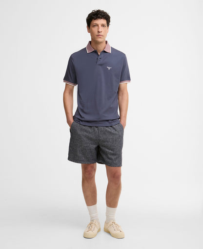 Barbour Cornsay Tipped Short-Sleeved Polo Shirt - Washed Navy 1779178847_1859_019154_NAVY_alternate