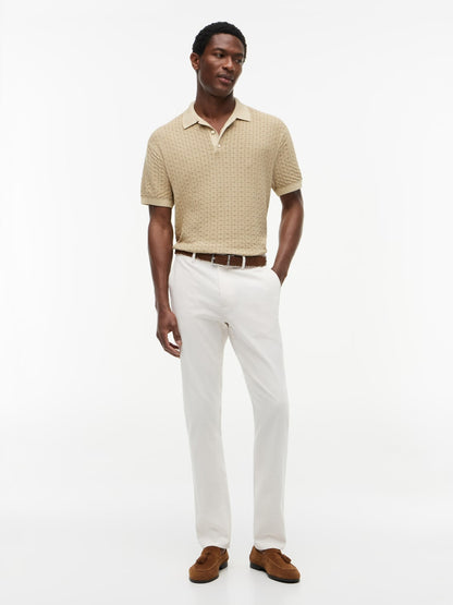 Tommy Hilfiger Denton Open Structure Straight Fit Trousers — Ivory Petal-SHORT 1779793918_907_019388_SHORT_alternate