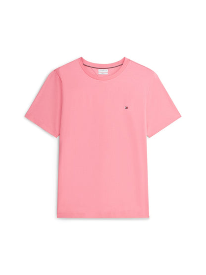 Tommy Hilfiger Essential Seasonal Regular Fit Solid Tee — Doll Pink-PINK 1779794575_9972_019309_PINK_alternate