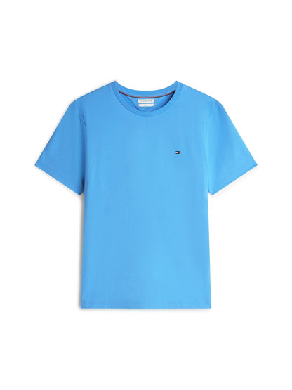 Tommy Hilfiger Essential Seasonal Regular Fit Solid Tee — Sky Blue 1779794893_501_019301_BLUE_alternate