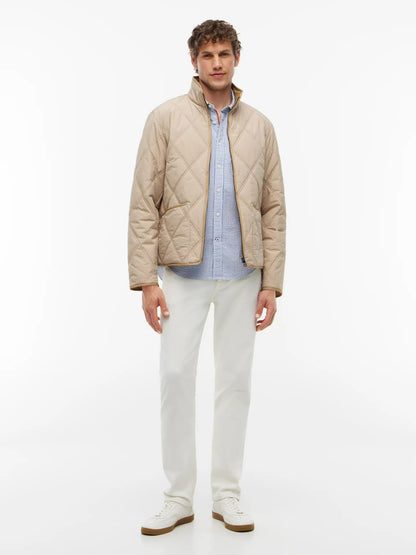 Tommy Hilfiger Diamond Quilt Jacket - Batique Khaki 1781016956_3126_019480_BEIGE_alternate